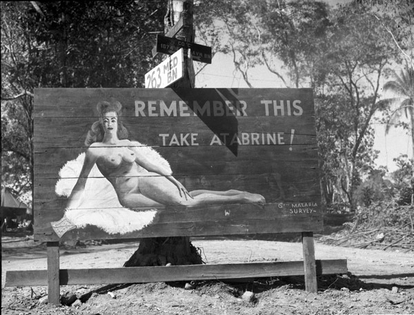Sign, Atabrine 2