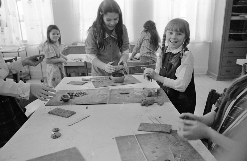 1974 Ackerman Elementary School, Clay 05