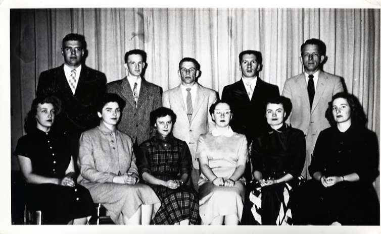 1954-55 Singing Group 1-1