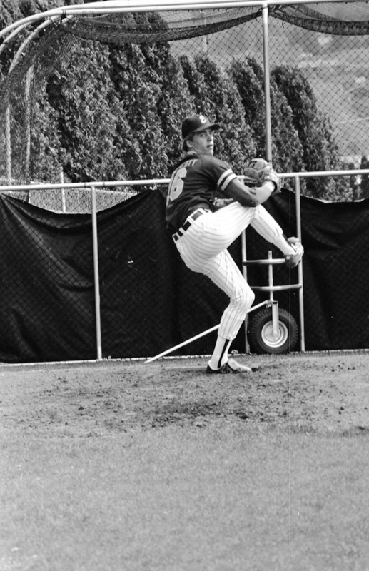 1986 Baseball Player Harold Northcott, Pitcher 01