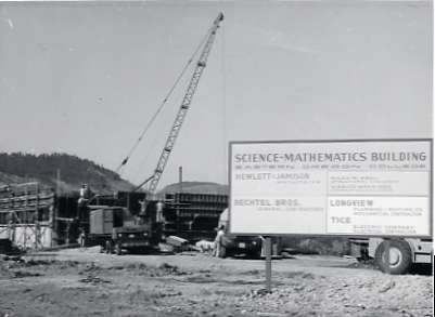 1965 Badgley Hall Construction 1