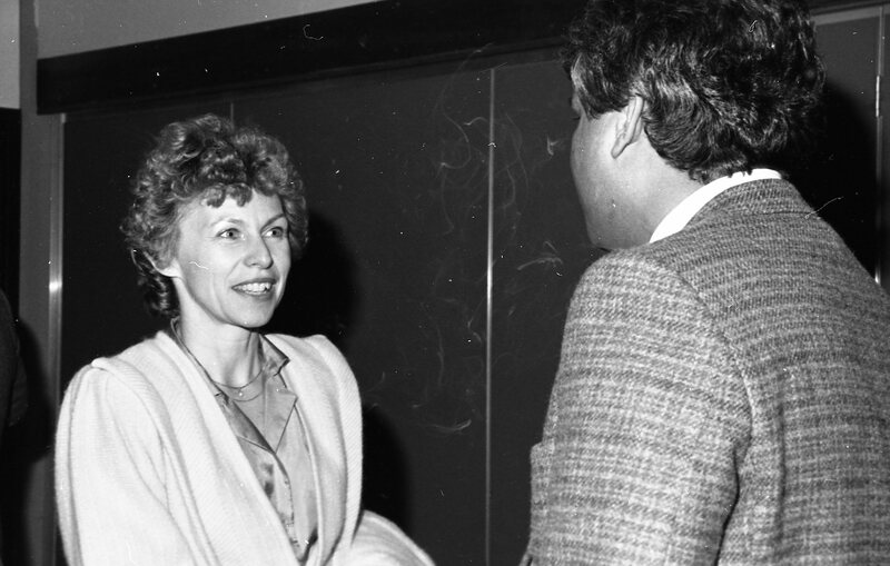 1984 Guests Meeting with Faculty 07