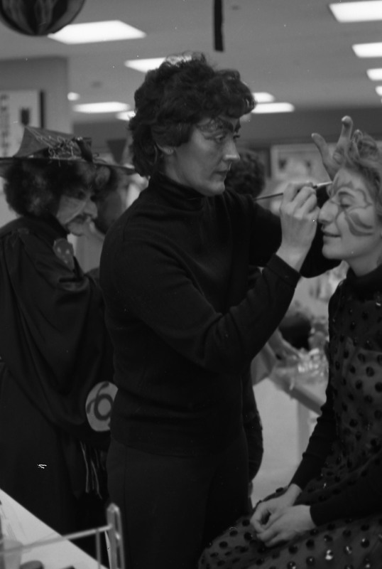 1981 Hoke Hall Bookstore, Halloween 07