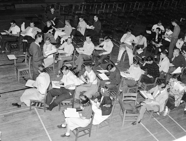 1949-50 Students, Aptitude Testing 2