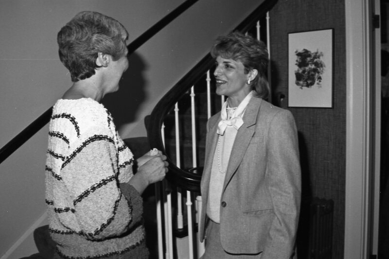 1986 Employees, Reception at the President's House 03