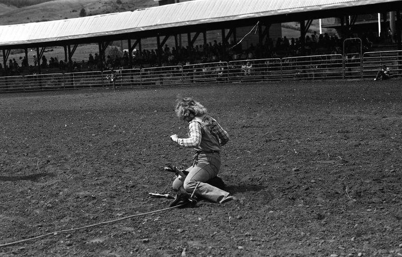 1981 Rodeo, Goat Roping 08