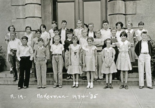 1934-35 Ackerman Elementary 1