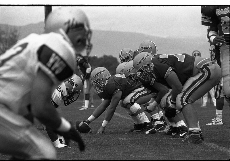 1991 Football Action, Western Washington University at EOSC 10