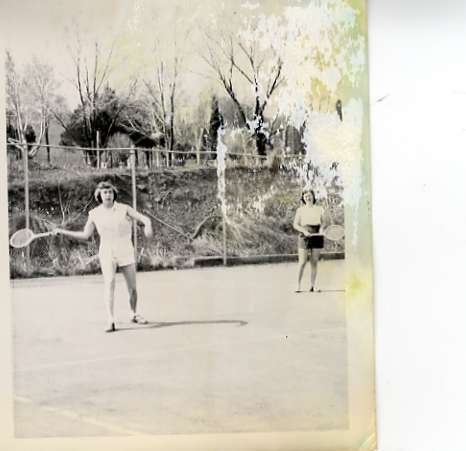 1954-55 Tennis, Doubles