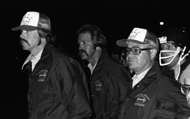 1978 Football, Mountie Alumni Game, Coaching 07