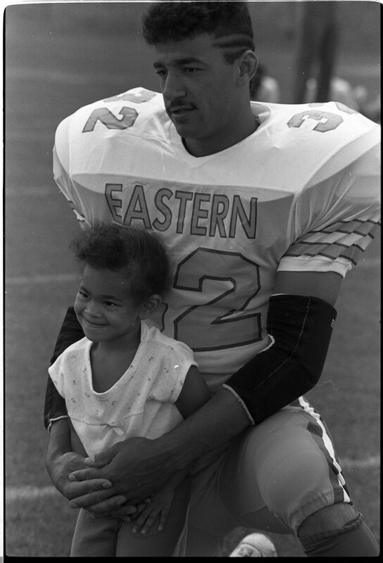 1989 Football Player, Brian Sap and Daughter 05