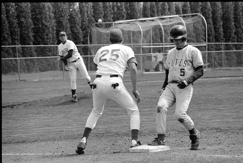 1991 Baseball, EOSC at College of Idaho, Action 06