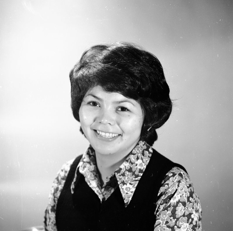 1974 Student, Unidentified Woman K 01