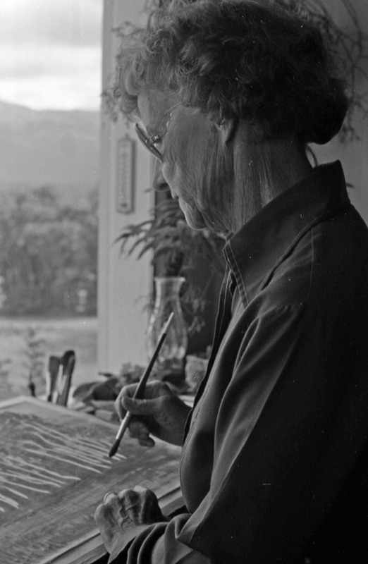 1984 Alice Warnock, Portfolio Development Course, Painting 01