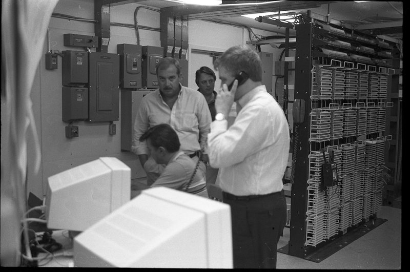 1990 Employees, New Phone System 03