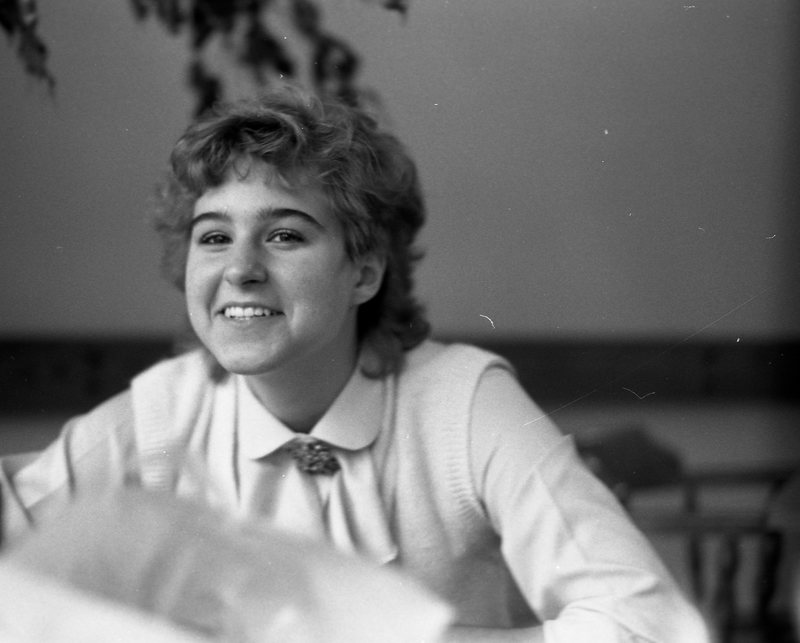 1985 Student, Unidentified Woman B