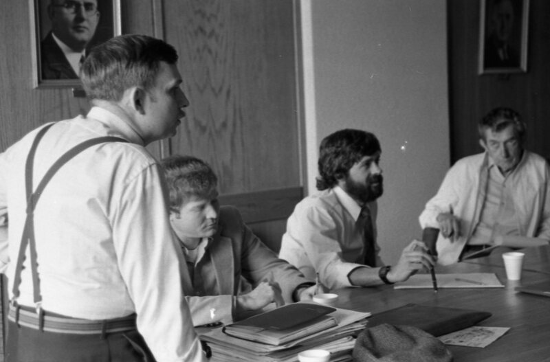 1985 Meeting at the Hoke Hall Conference Room 02