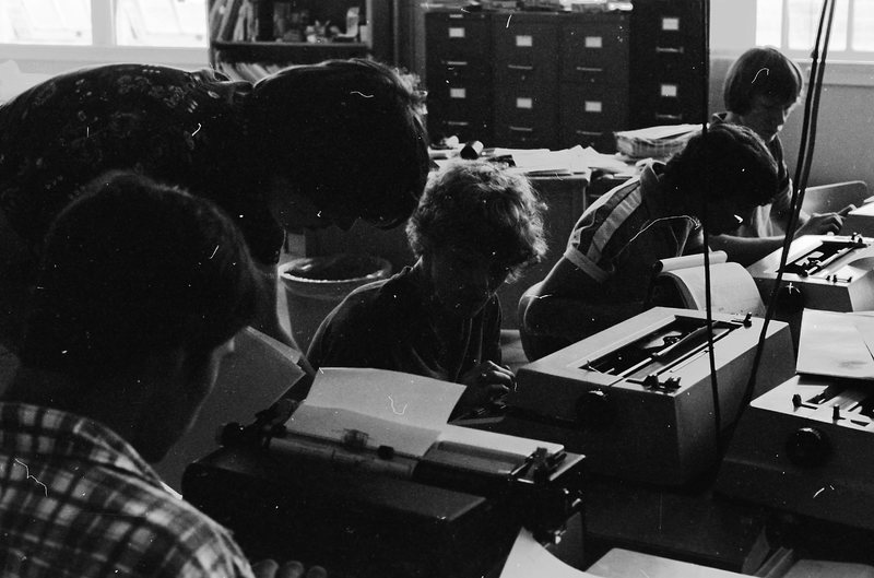1981 Classroom, Typing 02