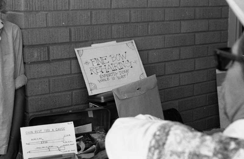 1980 Festival, Bow Rehairing 01