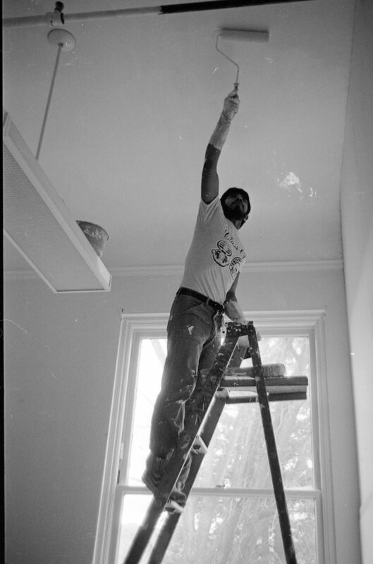 1983 Student, Painting Ceiling 02