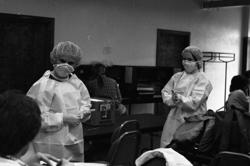1981 Nursing Program, Sterile Attire 03