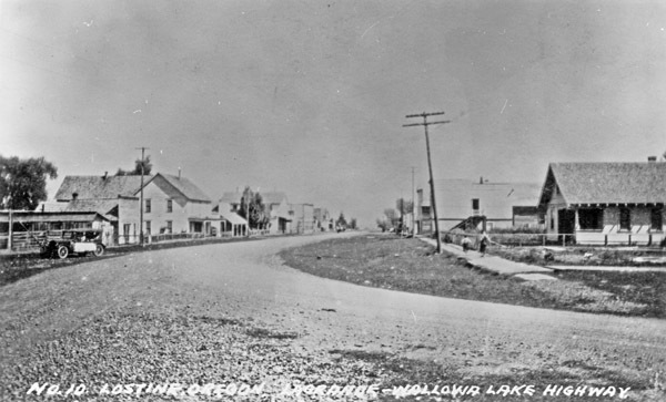 Lostine, Main Street