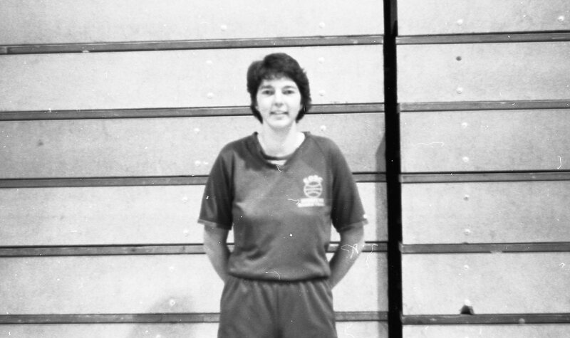 1984 Women's Basketball Players, Fall Portraits 04