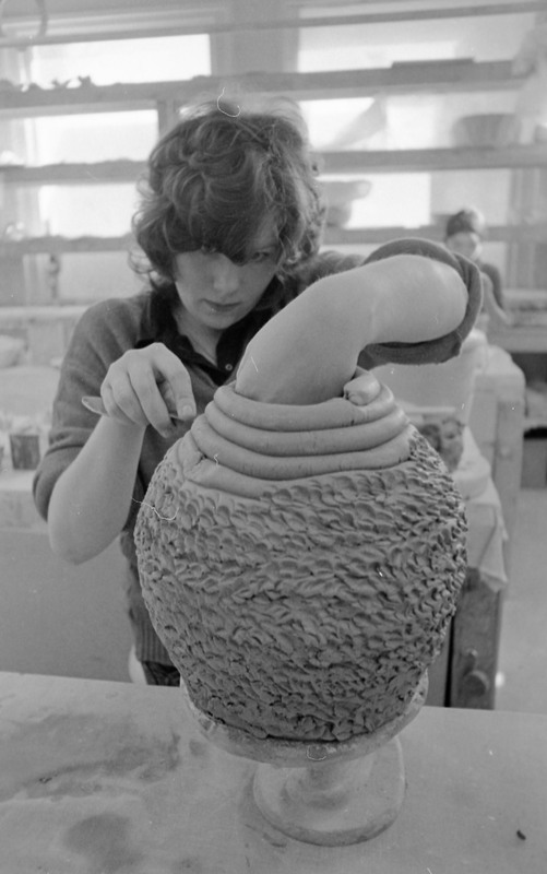 1974 Art, Ceramics Class 07
