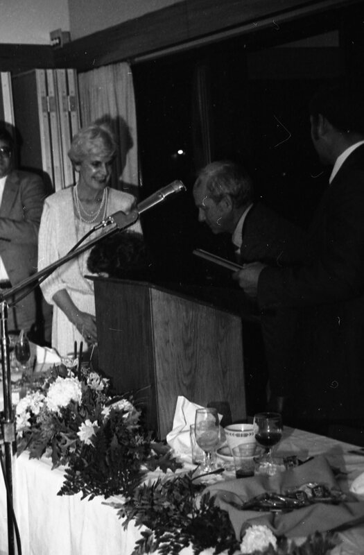 1984 Distinguished, Caroline Glassman, Honors Banquet 07