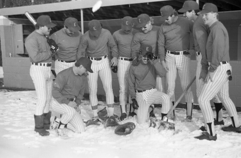 1988 Baseball Players in Snow 07