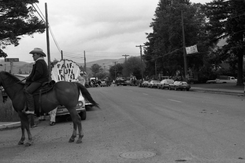 1981 Eastern Oregon Livestock Parade, Horses & Riders 01