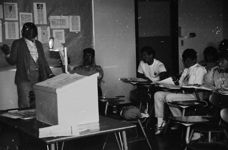 1987 Classroom, Peggy Anderson Lecture 05