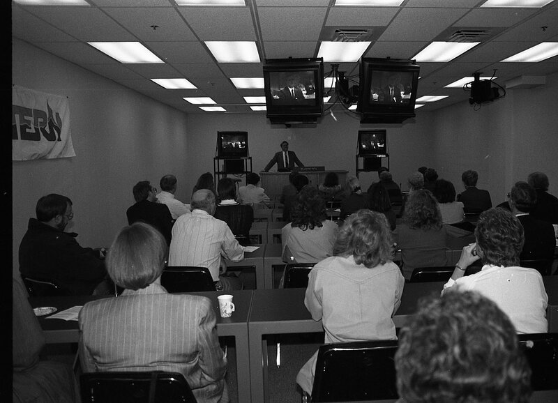 1991 Education Network, Inauguration 02
