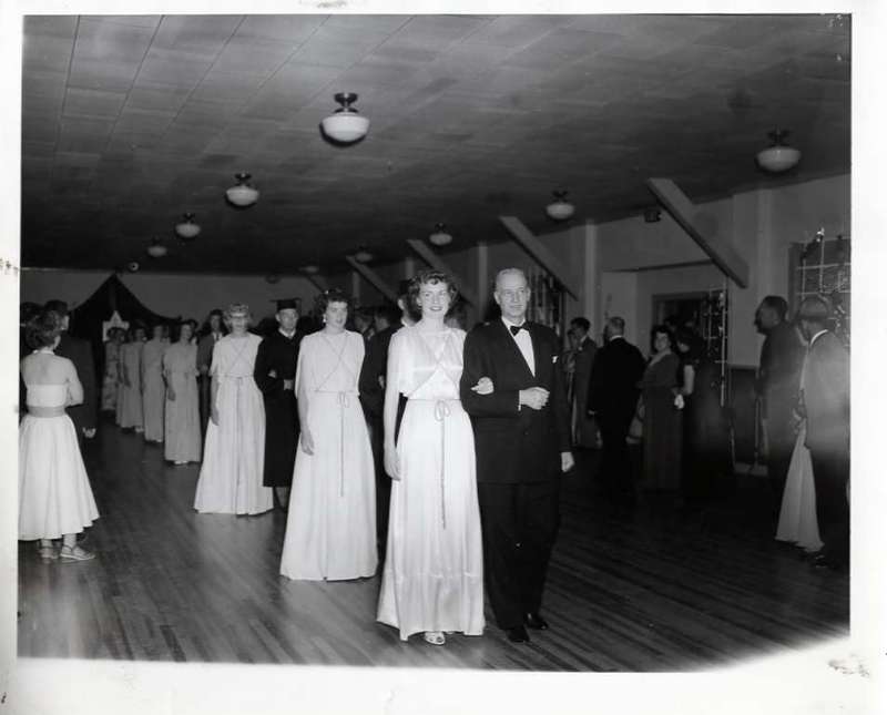 1953 Evensong Ball Procession 1