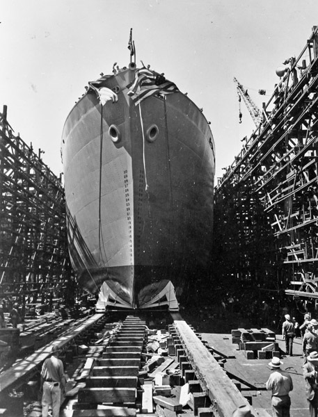 Dunham Wright, Ship Launching 1