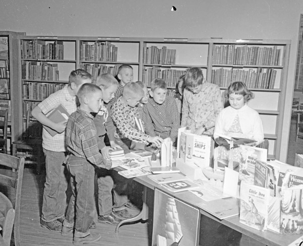 50's Ackerman Elementary Library 2