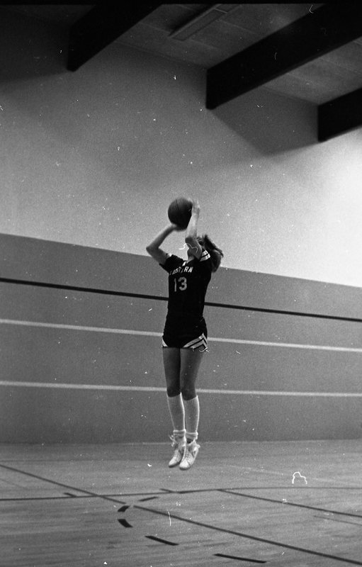 1981 Women's Basketball Action, Practice 14