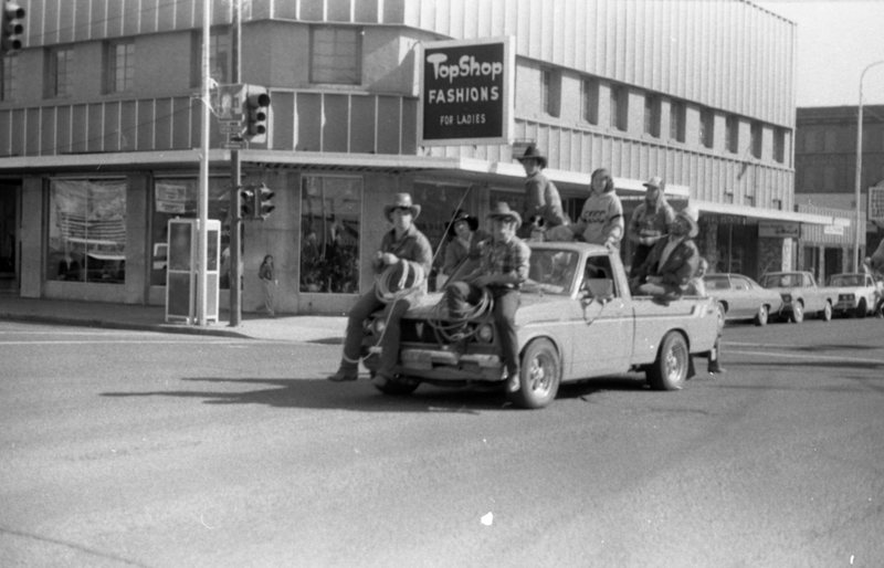 1981 Homecoming Parade, Rodeo Club 06