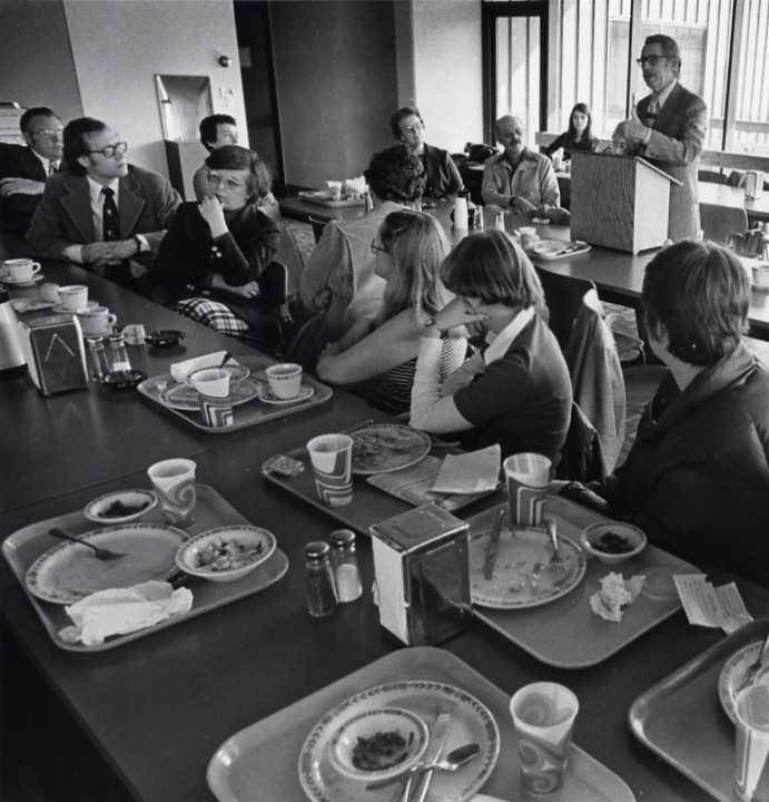 1976 Employees, Luncheon 01