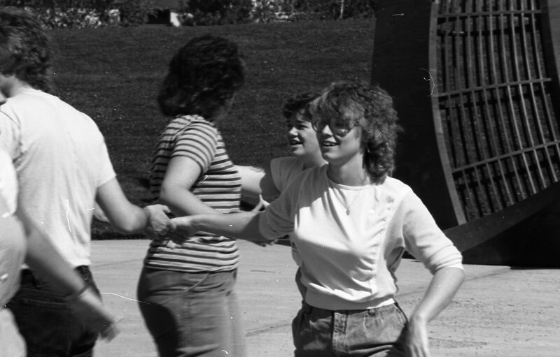 1985 Folk Dancing Practice 05