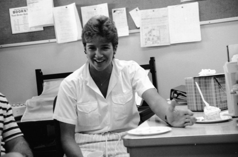 1986 Employee Party, Laurie Turner Send Off 01