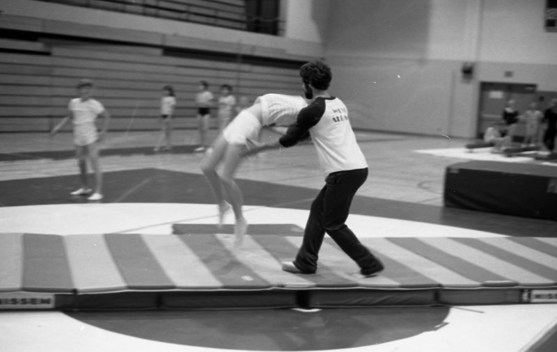 1981 Gymnastics Camp, Tumbling 01