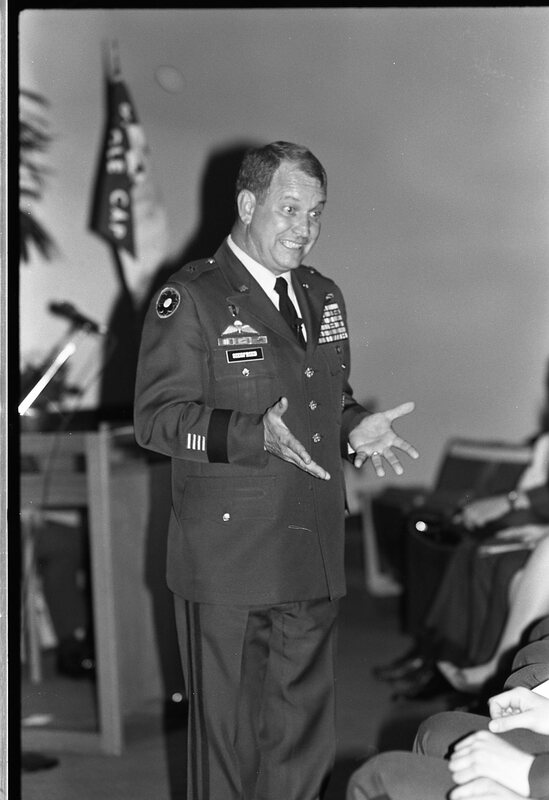 1991 ROTC Ceremony, Speaker 18