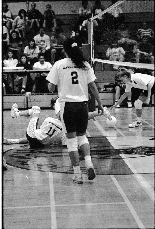 1991 Volleyball Action, Lewis & Clark at EOSC 12