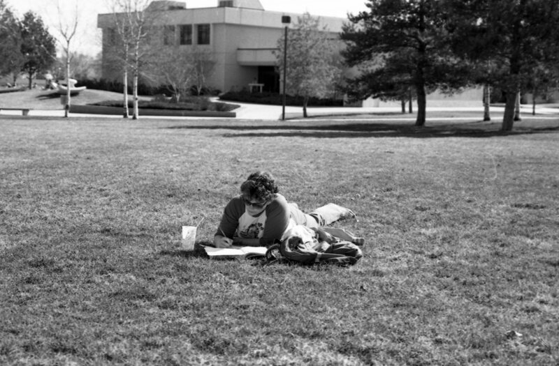 1986 Students, Outdoors in March 20