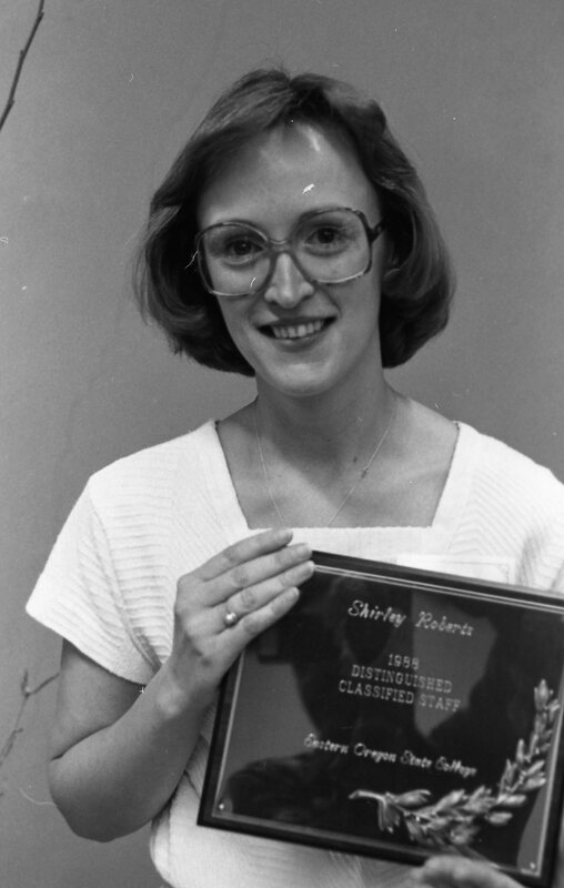 1988 Distinguished Classified Staff, Shirley Roberts 03