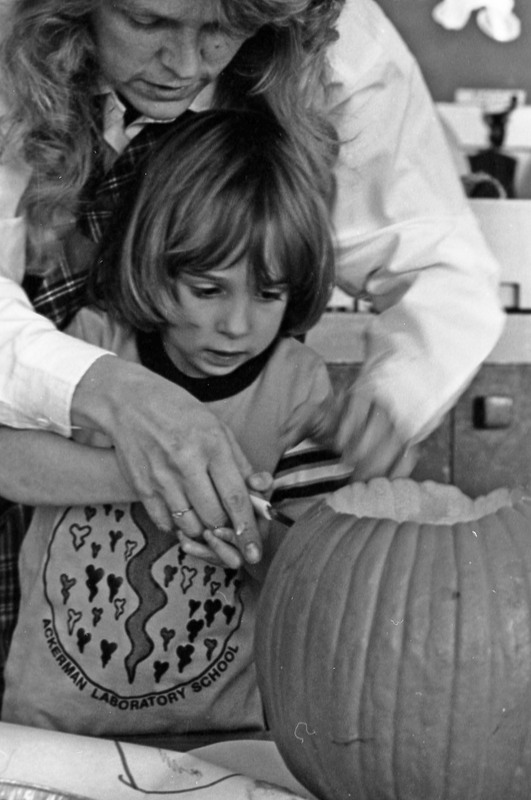 1985 Ackerman Elementary School, Pumpkins 02