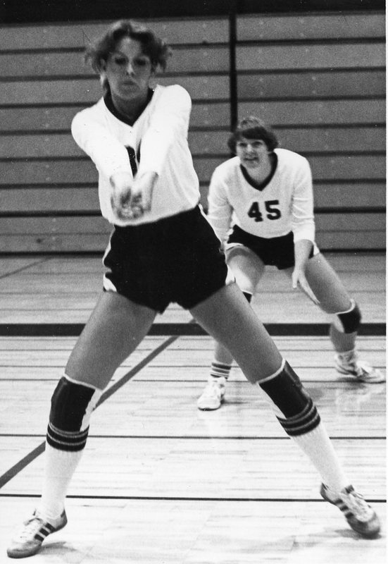 1980 Women's Volleyball Action 08