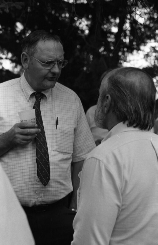 1984 School Begins, Faculty &amp; Staff Reception at President Gilbert's House 06