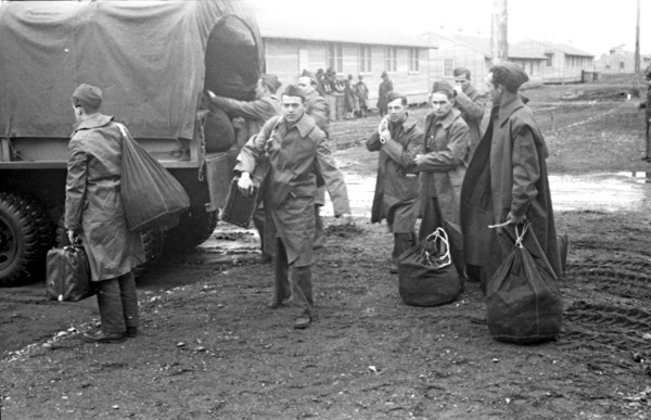 Ft. Lewis, Draftees Arrive 3